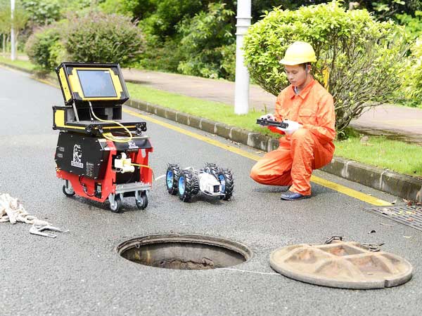 马山管道机器人检测